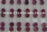 CGC97 10mm flat round druzy quartz cabochons wholesale