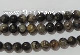 CGE101 15.5 inches 6mm round glaucophane gemstone beads