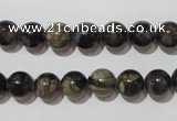 CGE103 15.5 inches 10mm round glaucophane gemstone beads