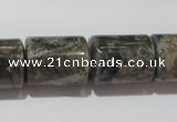 CGE120 15.5 inches 15*20mm tube glaucophane gemstone beads