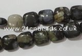 CGE151 15.5 inches 10*10mm square glaucophane gemstone beads