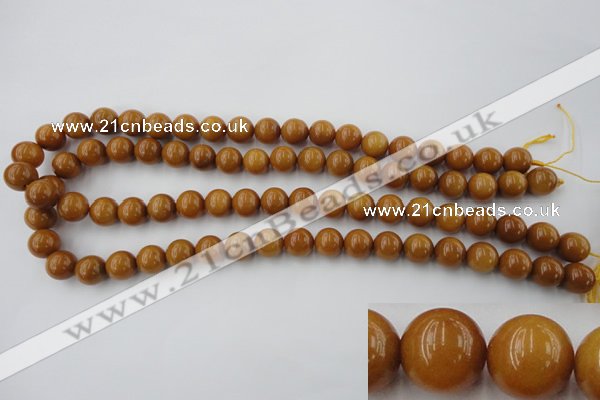 CGJ303 15.5 inches 10mm round goldstone jade beads wholesale