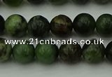 CGJ402 15.5 inches 8mm round green jade beads wholesale