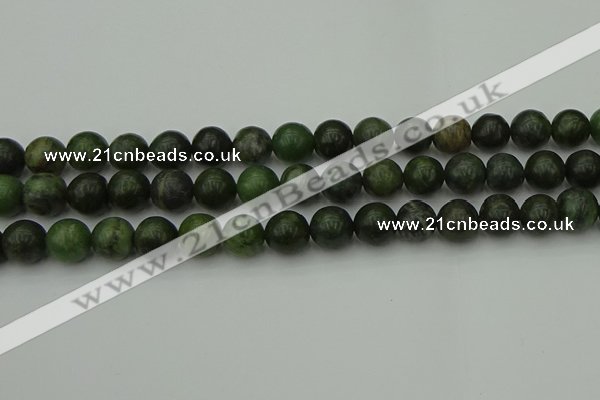 CGJ403 15.5 inches 10mm round green jade beads wholesale