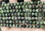 CGJ501 15.5 inches 6mm round green jade beads wholesale