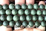 CGJ533 15 inches 10mm round green jasper beads wholesale