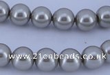 CGL179 5PCS 16 inches 18mm round dyed plastic pearl beads wholesale