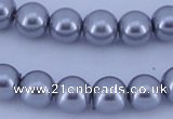 CGL201 2PCS 16 inches 25mm round dyed plastic pearl beads wholesale