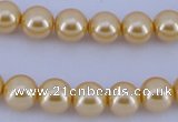 CGL60 5PCS 16 inches 20mm round dyed plastic pearl beads wholesale
