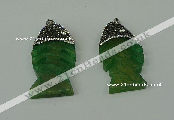 CGP135 25*48mm fishbone agate gemstone pendants wholesale