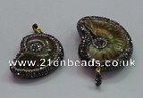 CGP1561 20*28mm - 25*35mm ammonite pendants wholesale