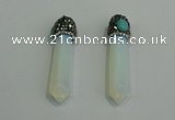 CGP185 10*55mm sticks opal pendants wholesale