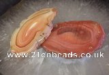 CGP2002 35*65mm - 65*100mm freeform agate slab pendants