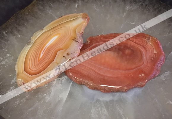 CGP2002 35*65mm - 65*100mm freeform agate slab pendants