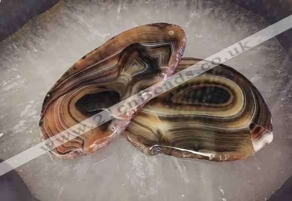 CGP2006 35*65mm - 65*100mm freeform agate slab pendants