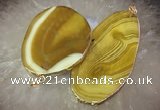 CGP2011 30*50mm - 50*80mm freeform agate slab pendants wholesale