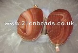 CGP2015 30*50mm - 50*80mm freeform agate slab pendants wholesale