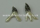 CGP315 20*30mm - 25*35mm pearl pendants wholesale