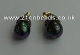 CGP327 15*25mm - 15*30mm teardrop pearl shell pendants wholesale