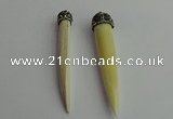 CGP390 12*75mm - 15*80mm horn bone pendants wholesale