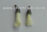 CGP620 12*35mm - 11*45mm horse tooth pendants wholesale