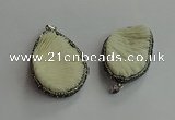 CGP702 30*45mm - 35*55mm freeform coral pendants wholesale