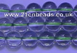 CGQ301 15.5 inches 6mm round AA grade natural green quartz beads