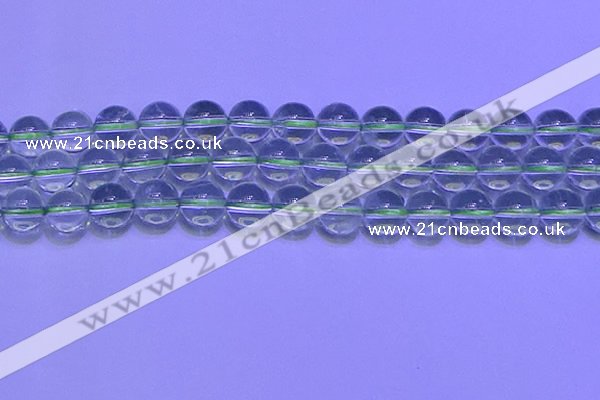 CGQ309 15.5 inches 12mm round A grade natural green quartz beads