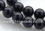 CGS02 15 inches 10mm round blue goldstone beads Wholesale