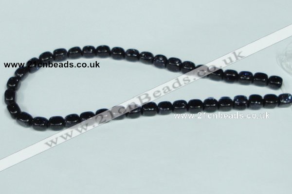 CGS115 15.5 inches 7*9mm cuboid blue goldstone beads wholesale