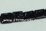 CGS127 15.5 inches 12*12mm square blue goldstone beads wholesale