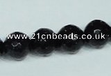 CGS139 15.5 inches 14mm faceted round blue goldstone beads wholesale