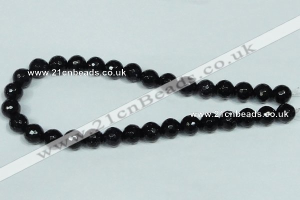 CGS139 15.5 inches 14mm faceted round blue goldstone beads wholesale