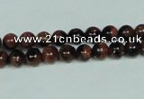 CGS201 15.5 inches 6mm round blue & brown goldstone beads wholesale