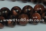 CGS205 15.5 inches 14mm round blue & brown goldstone beads wholesale