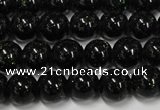 CGS400 15.5 inches 4mm round green goldstone beads wholesale