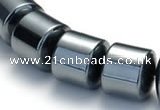 CHE04 12mm column shape 16 inches hematite beads Wholesale