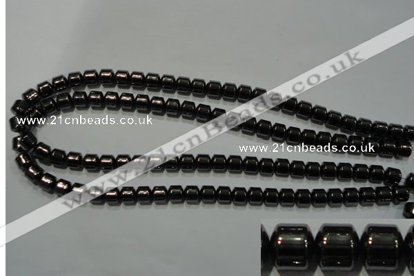 CHE118 15.5 inches 8*8mm tyre hematite beads wholesale