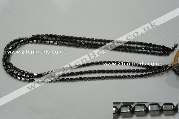 CHE132 15.5 inches 4*5mm hematite beads wholesale