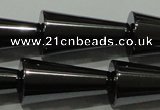 CHE171 15.5 inches 10*20mm cone hematite beads wholesale