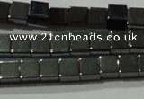 CHE181 15.5 inches 4*4mm cube hematite beads wholesale