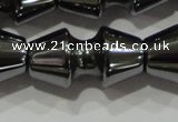 CHE210 15.5 inches 10*20mm dumbbell hematite beads wholesale