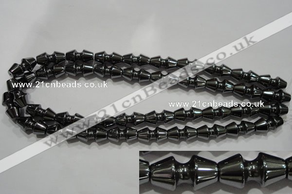 CHE210 15.5 inches 10*20mm dumbbell hematite beads wholesale