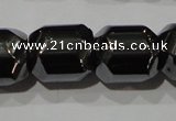 CHE230 15.5 inches 10*12mm hematite beads wholesale