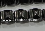 CHE232 15.5 inches 10*12mm hematite beads wholesale