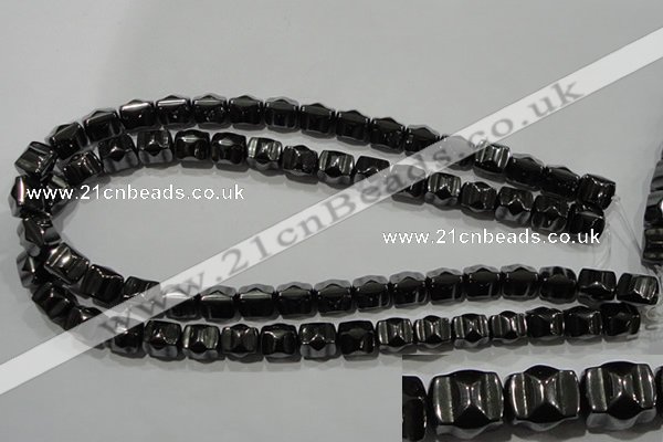 CHE232 15.5 inches 10*12mm hematite beads wholesale