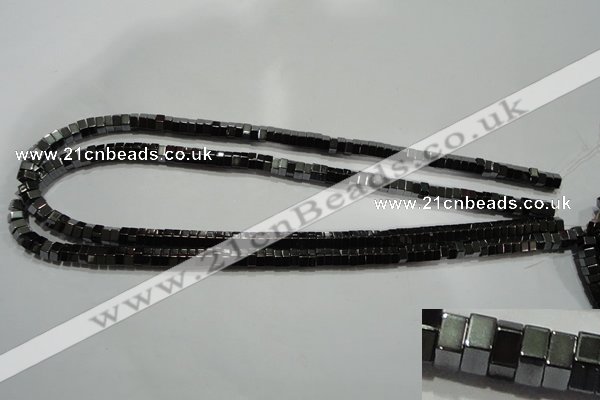 CHE236 15.5 inches 3*6mm rondelle hematite beads wholesale