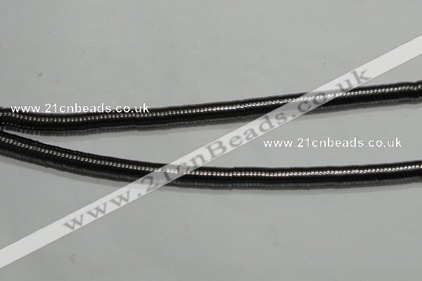 CHE238 15.5 inches 1*4.5mm dish hematite beads wholesale