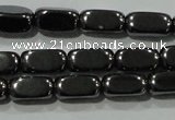 CHE248 15.5 inches 4*8mm cuboid hematite beads wholesale