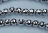 CHE426 15.5 inches 10mm round plated hematite beads wholesale